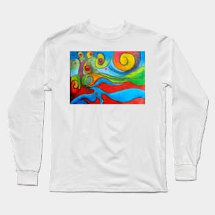 River side Colors Long Sleeve T-Shirt